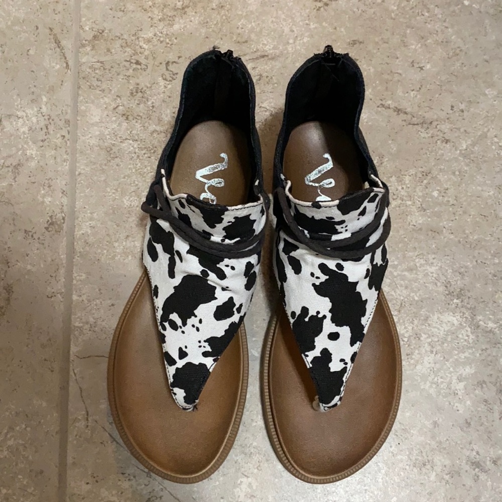 Angelika Cow Sandal